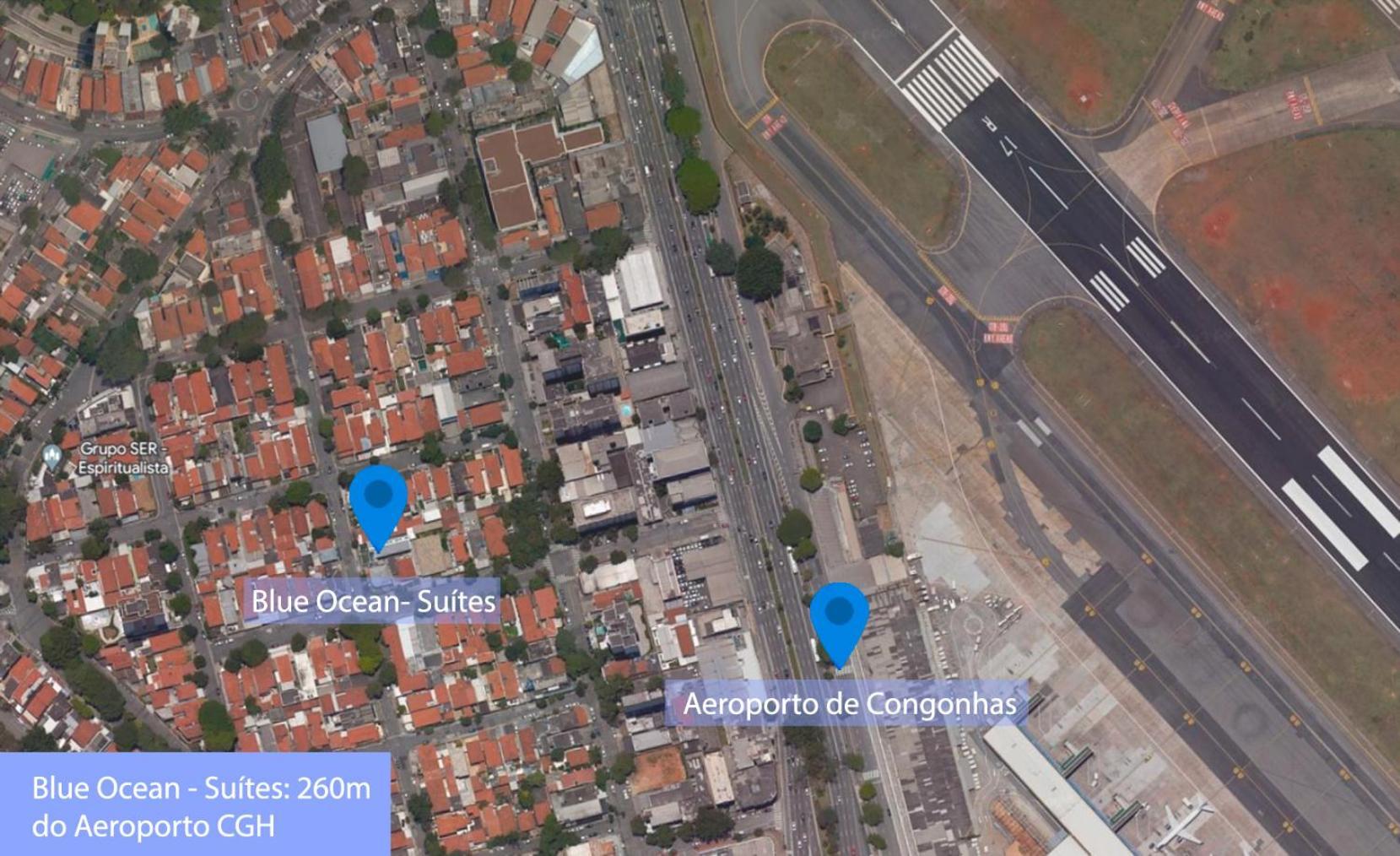 Blue Ocean Suites - Aeroporto Congonhas São Paulo Exteriör bild